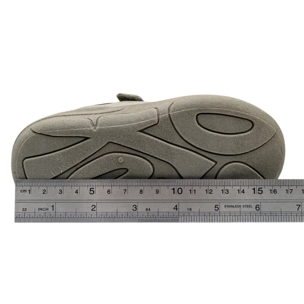 OshKosh Toddler Boys Slip-on Sport Sandals Size 10 Beige‎ Gray Aqua Closed Toe